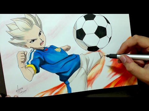 Speed Drawing - Goenji (Inazuma Eleven)