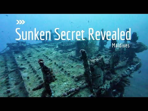 Sunken Secret Revealed: Wreck Dive Expedition in Central Maldives! [4K HDR]