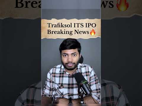 Trafiksol ITS Technologies IPO Breaking News🔥 #ipo #buyback #shortsfeed