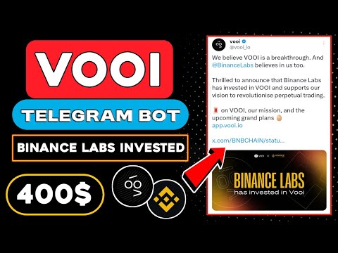 VOOI Airdrop Binance Labs Invest Project 😱 VOOI Airdrop Update 😍 VOOI Token Roadmap 🤑