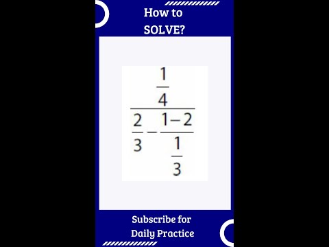 Tricky Fraction Question | Math Olympiad | No Calculator Allowed