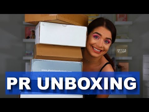 HUGE PR HAUL/ UNBOXING T3, PURLISSE, COLOURPOP, RIMMEL & MORE!!!!