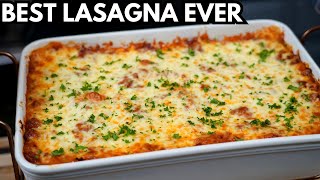 The Ultimate Comfort Food Recipe - How To Make Irresistible Lasagna