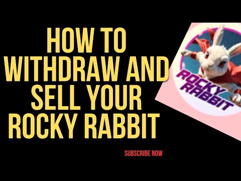 STEP-BY-STEP GUIDE ON HOW TO WITHDRAW AND SELL YOUR ROCKY RABBIT COIN. @IkabaMichael