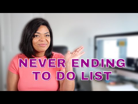 MINIMIZE TO DO LIST | How to stay productive