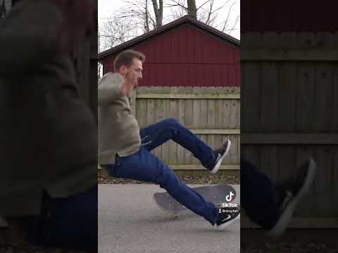 How NOT to land a kickflip