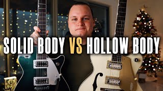 SOLID Body vs HOLLOW Body! Is There A Difference?!