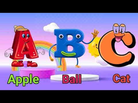 One two three, 1 to 100 counting, ABCD, A for Apple, 123 Numbers, learn to count, Alphabet a to z