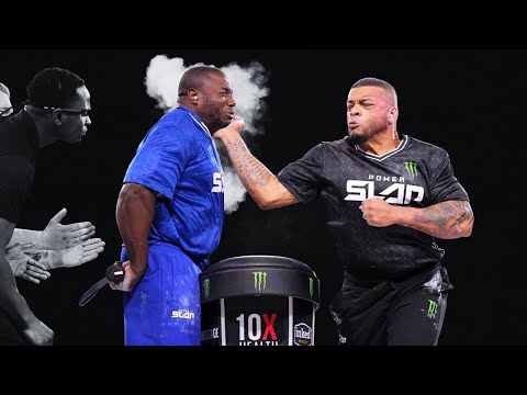 Heavyweight Titans Clash 💪 | Wes Mena vs Jashell Awa | Power Slap 9 - Full Match