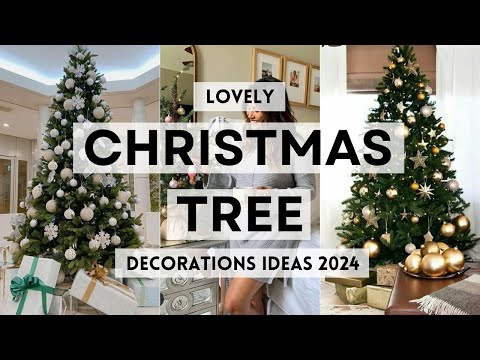 Elegant CHRISTMAS TREE DECORATIONS IDEAS 2024 That'll Impress Your Guests | #christmastrees