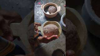 Ragi Sangati Making 😍 #rajifoodvlogs#telugufood#plssubscribe#ragisangati