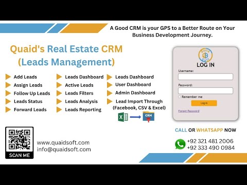 Real Estate CRM Lead Management System