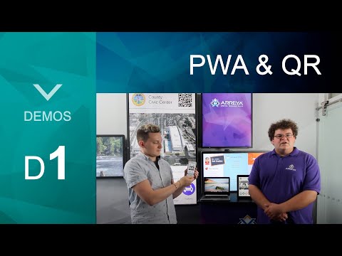 Progressive Web App (PWA) and QR Code Features Demo