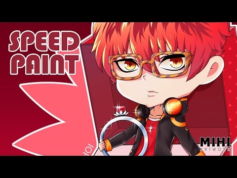 [Speed Paint] Chibi Luciel Choi "Purpose" Mystic Messenger