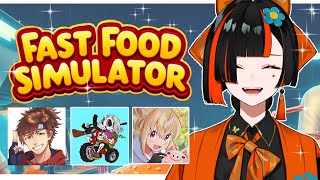 【Fast Food Simulator】みんなでお店経営するヨ～！！！まかない出ますか？？【 ぶいすぽっ！ ⁠/蝶屋はなび 】