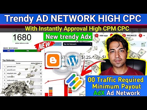 Best Ad Network for Your Website 2023 🔥Highest CPC CPM Rates | Adx Ad Network Instant Approval