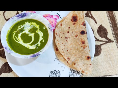 Instant Aloo Palak Recipe🥬😍 #tiffinrecipes #aloopalak #paneerpalak #lunchboxrecipes