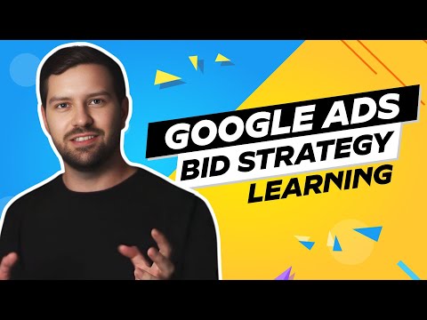 Google Ads Bid Strategy Learning In 2024