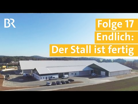 Stallgeschichten Folge 17: Der Tierwohl-Stall ist fertig, bald ziehen 580 Kühe ein | Unser Land | BR