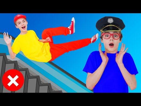 Take the Escalator - Stranger Danger Go Away! and more Kids Songs about Safety #kidssongs