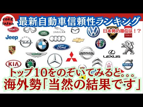 【衝撃結果】 2023年自動車ブランド信頼性ランキング！コンシューマーズ・ユニオンが発表日本車勢の結果は！？