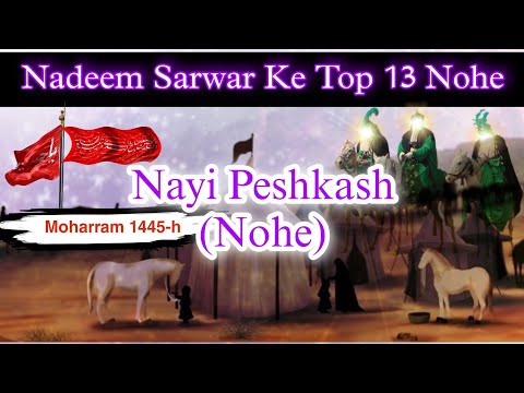 Nadeem Sarwar Nohe | Top 13 Nohe Nadeem Sarwar | #moharram