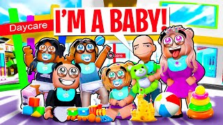 DAYCARE KIDS TO BABIES | Roblox | Brookhaven 🏡RP