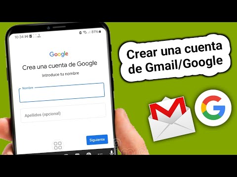 Cómo crear cuenta de google en celular | Crear un correo electrónico gmail paso a paso | 2024