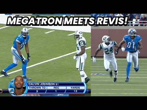 Calvin Johnson Vs Darrelle Revis FULL Matchup! Megatron Vs Revis Island (2010) WR vs CB