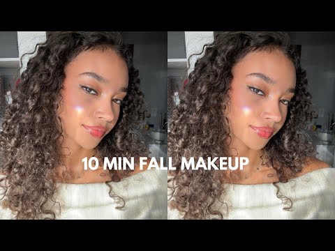 10 minute makeup that looks good on everyone 🤎*product recs & tips*