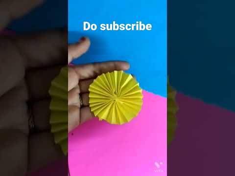 Sun flower making with paper 🌻🌻#shorts#viral#videos