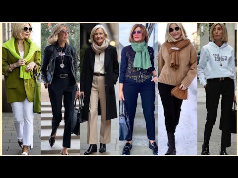 Fashion guide for mature women over50+60+70||Fashion for women over 50+60🎀👗