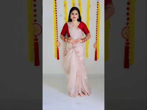 Infinity drape 🌸 #ytshorts #sareesdraping #shortsvideo #shorts #trending #trendingshort #viralvideo