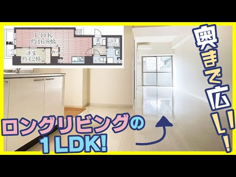 【広々リビングが嬉しい！】人気エリア堀江のど真ん中！環境抜群！オール電化でバリアフリーな安心設計！【二人で暮らせる1LDK】