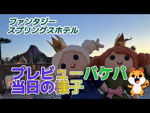 【バケパ徹底攻略！】ファンタジースプリングスを大満喫！アトラクションは何個乗れる？2日間の過ごし方をまとめたディズニーVlog