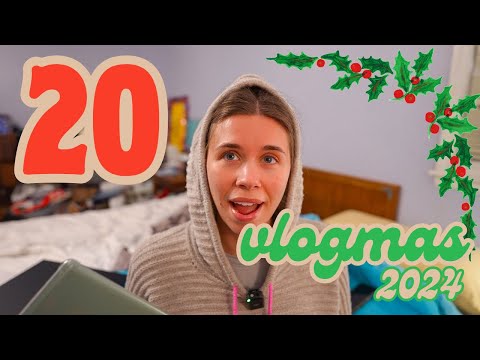 Day 20 - this is a book vlog now // Vlogmas 2024