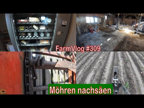 Farmvlog #309: Das aus für den Mähladewagen!? Möhren nachsäen