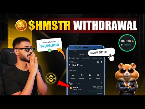 HAMSTER KOMBAT WITHDRAWAL 🥳 || 1$ PRICE HMSTR IN 2025 || HOLD OR SELL || REAL PRICE 1 HMSTR