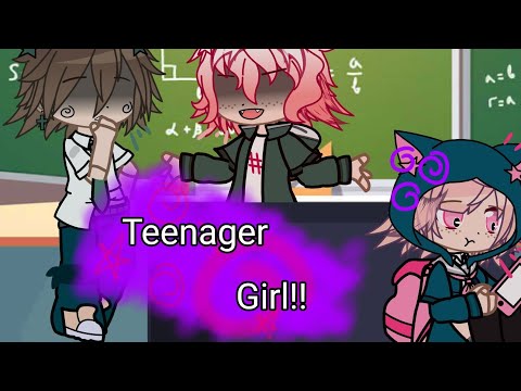 🌸 Teenage girl / Danganronpa 2 / ft. Chiaki Nanami, Hajime Hinata, Nagito Komaeda 🌸