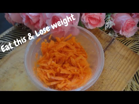 Eat This Carrot Salad Twice a day & Lose Belly Fat Fast