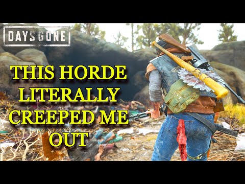 DAYS GONE PC | Anarchist Camp Mine Horde