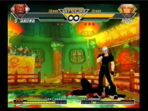 Capcom vs. SNK 2 - Shin Akuma vs. Rock