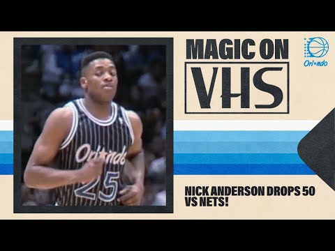 Shaq breaks the backboard and Nick drops 50 in historic Magic win! | MAGIC ON VHS