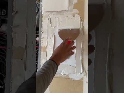 How the Makita Drywall Saw Changes the Game: Straight Line Cutting on a Stud- drywall repair