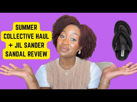 Summer Haul, My 1st Telfar, Mango Sale + Jil Sander Sandal Review