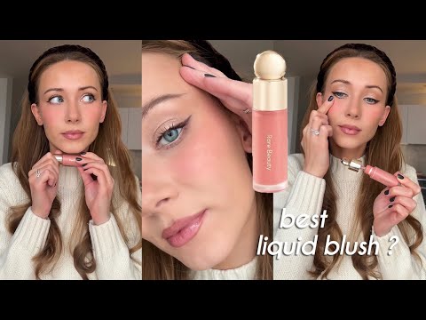 THE BEST LIQUID BLUSH? RARE BEAUTY BLUSH REVIEW - It Never Seems To Finish - Shade Bliss