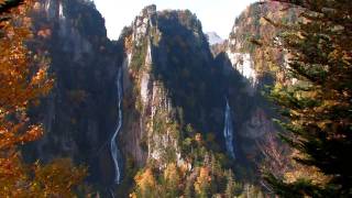 【北海道の絶景】紅葉　北海道　層雲峡