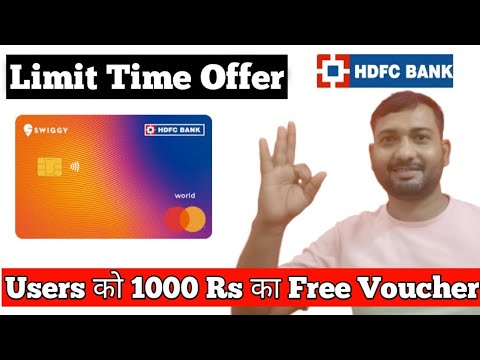 Hdfc Swiggy Credit Card Milestone Offer | Limited Time Offer