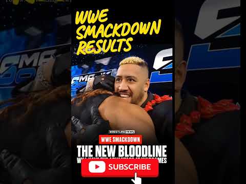 WWE SmackDown Results, jey uso vs Jacob fatu #wwesmackdown #cmpunkreturnromanreigns