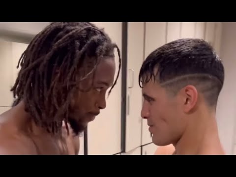 Keyshawn Davis vs Gustavo Lemos INTENSE FACE OFF